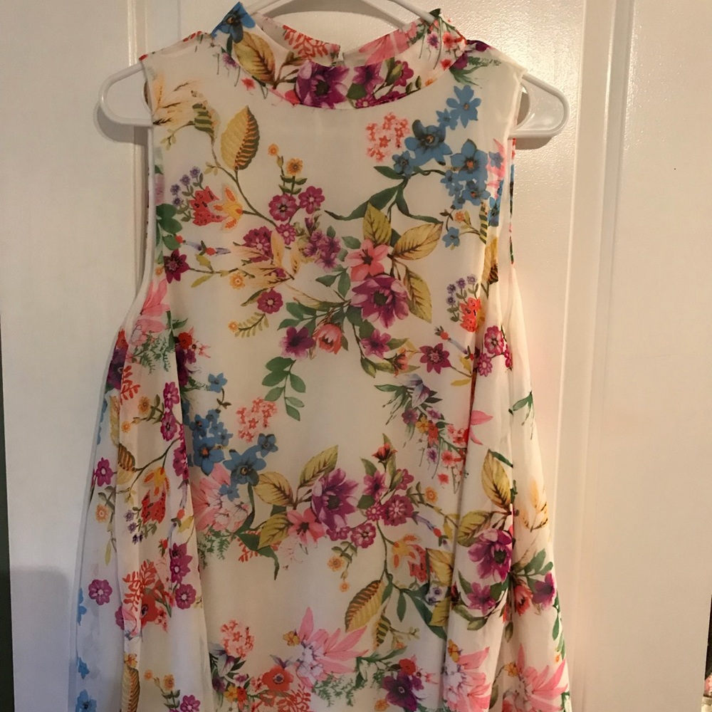 Flower tank top